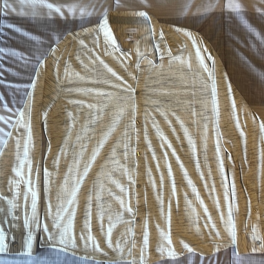Calvin Klein XL slim fit shirt